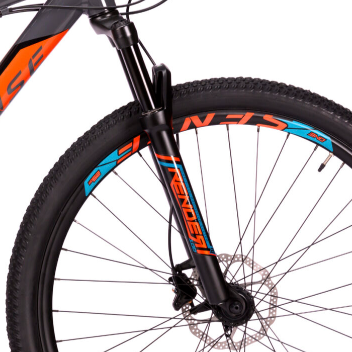 Bicicleta Sense One Aro 29 Cinza/Grafite/Laranja