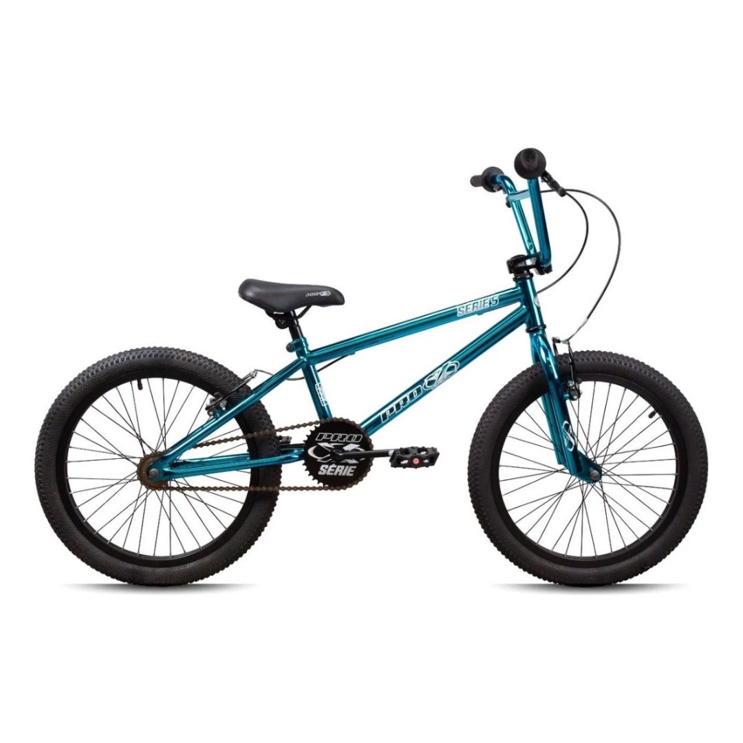 Bicicleta BMX Pro-X Serie 5 Cromo Azul Aro 20