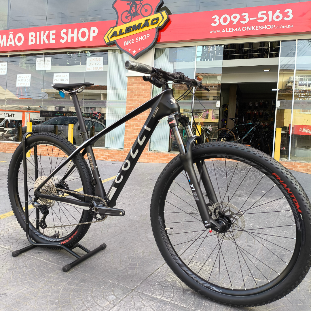 Bicicleta Colli Conquer Fibra de Carbono Aro 29 12v Preta