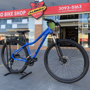 Bicicleta TSW Hunch Plus aro 29 Cinza com Verde