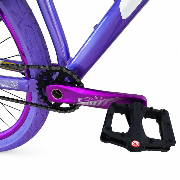 Bicicleta GTA Gravity Simgle Aro 26 Roxa