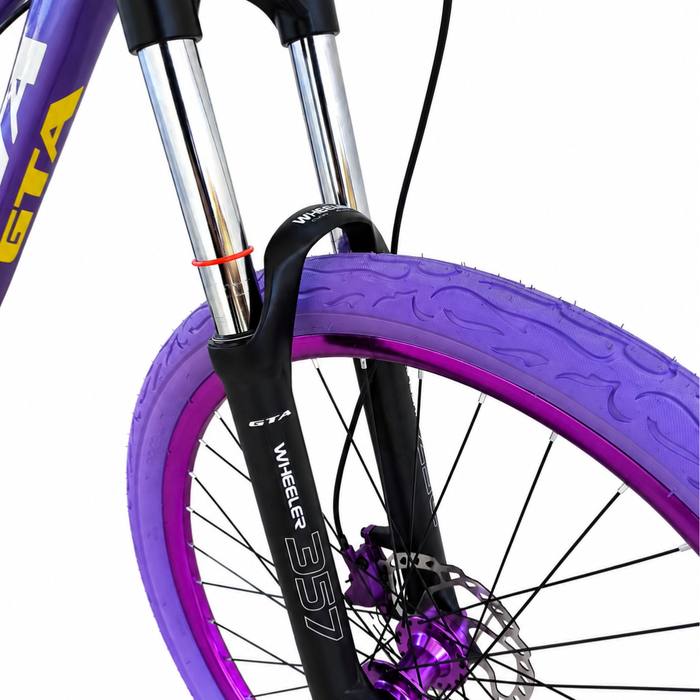 Bicicleta GTA Gravity Simgle Aro 26 Roxa
