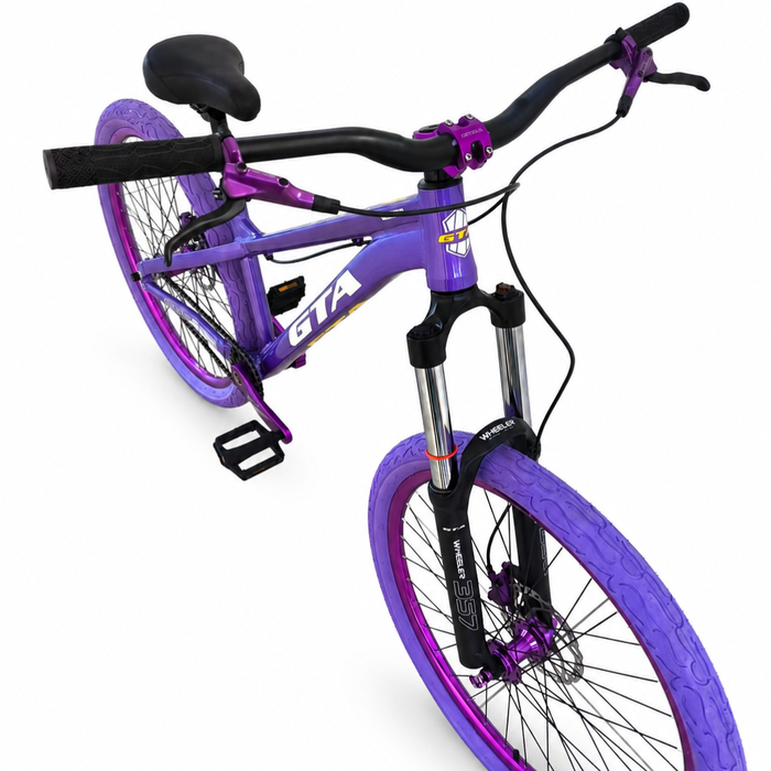 Bicicleta GTA Gravity Simgle Aro 26 Roxa
